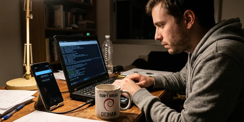 Cómo revivir tu red usando tu celular (y systemd)