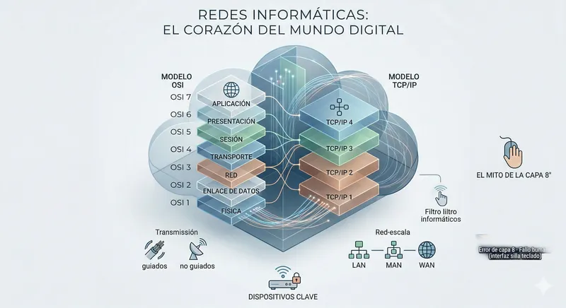 Todo lo que Necesitas Saber sobre las Redes Informáticas